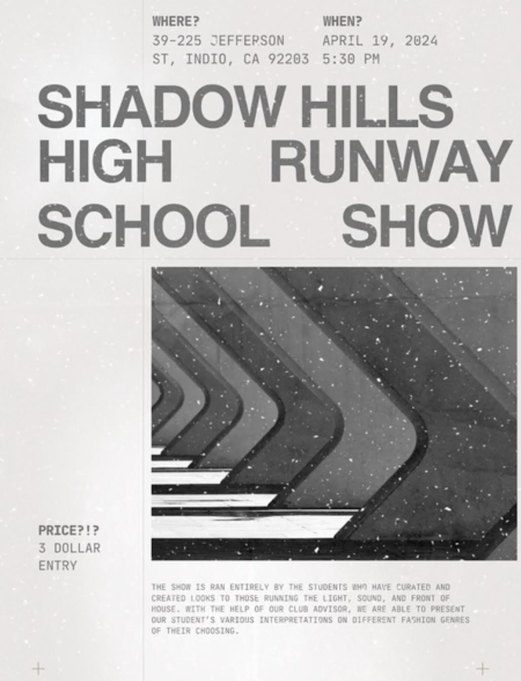 Fashion Show Flyer