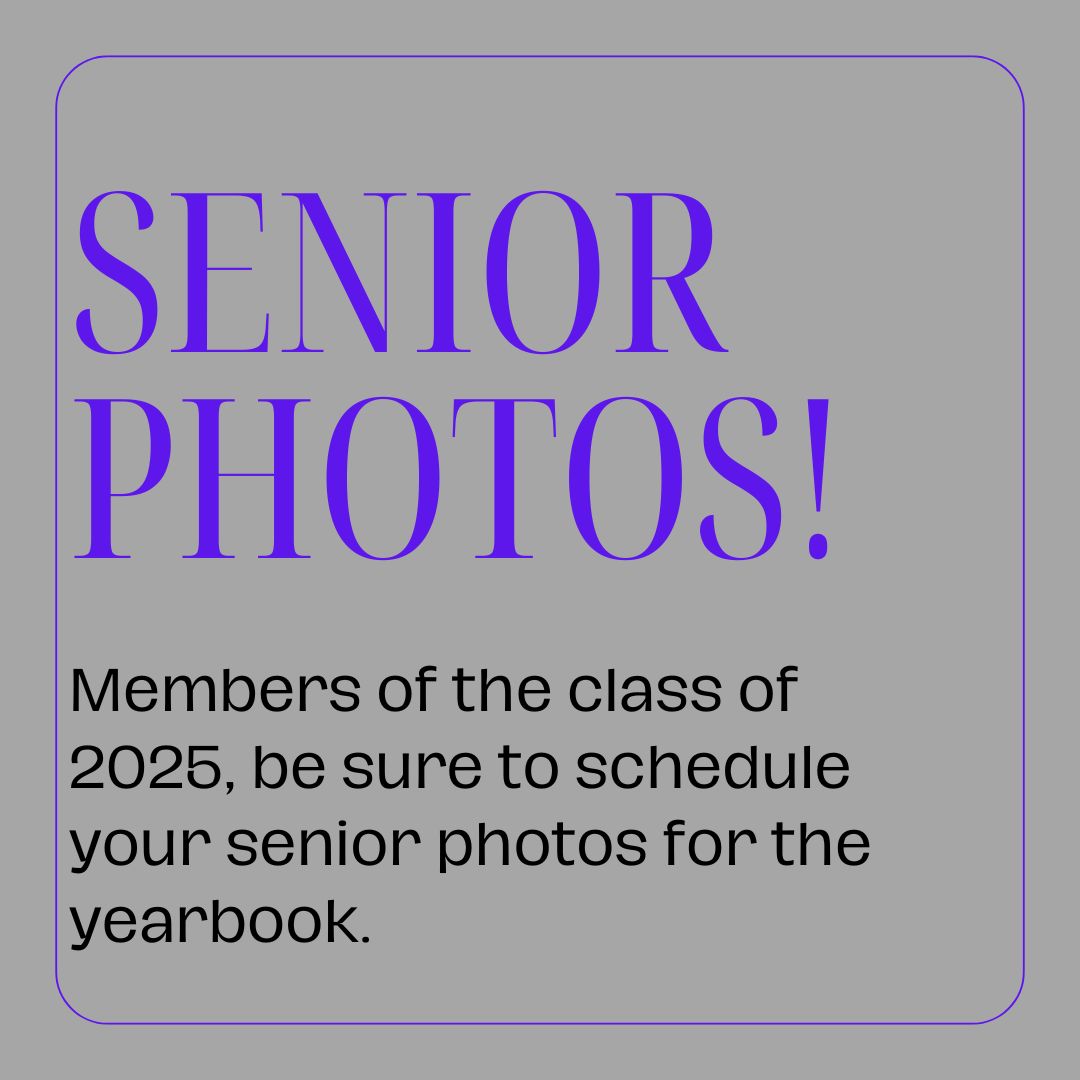 Senior photo graphic