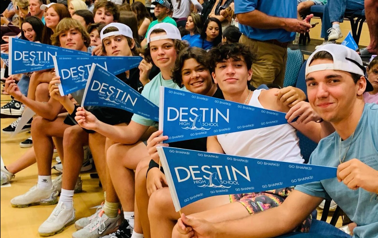 DHS+students+at+volleyball