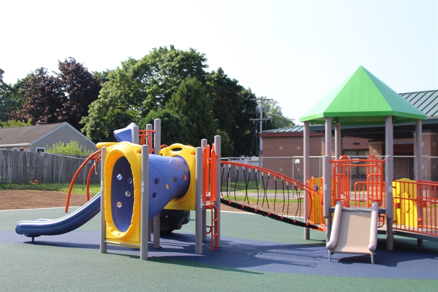 This is the image for the news article titled ER Opens New Playground for Public Use