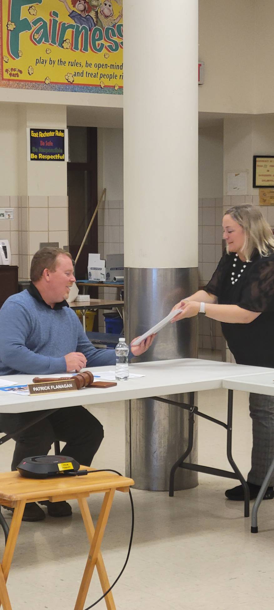 ER Board of Education presented letters of gratitude