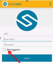 SchoolTool Mobile Login