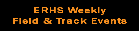 Weekly Track and Field Events