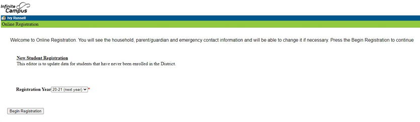 Step 3 Portal Registration