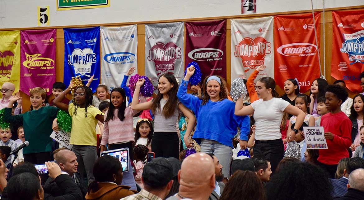 Elmont Union Free School District’s Board trustees, staff and community.