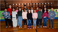 Spelling bee participant group photo. thumbnail264386