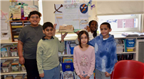 Clara H. Carlson School fourth graders in Rina DiRe’s class entered a different world as they transformed their classroom into a Native American museum exhibit thumbnail264738