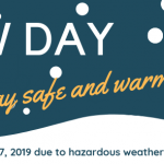 Snow Day: Stay safe and warm! No school on Wed., Feb. 27, 2019, due to hazardous weather conditions.