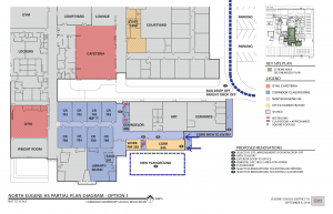 Space for Corridor at North Eugene building