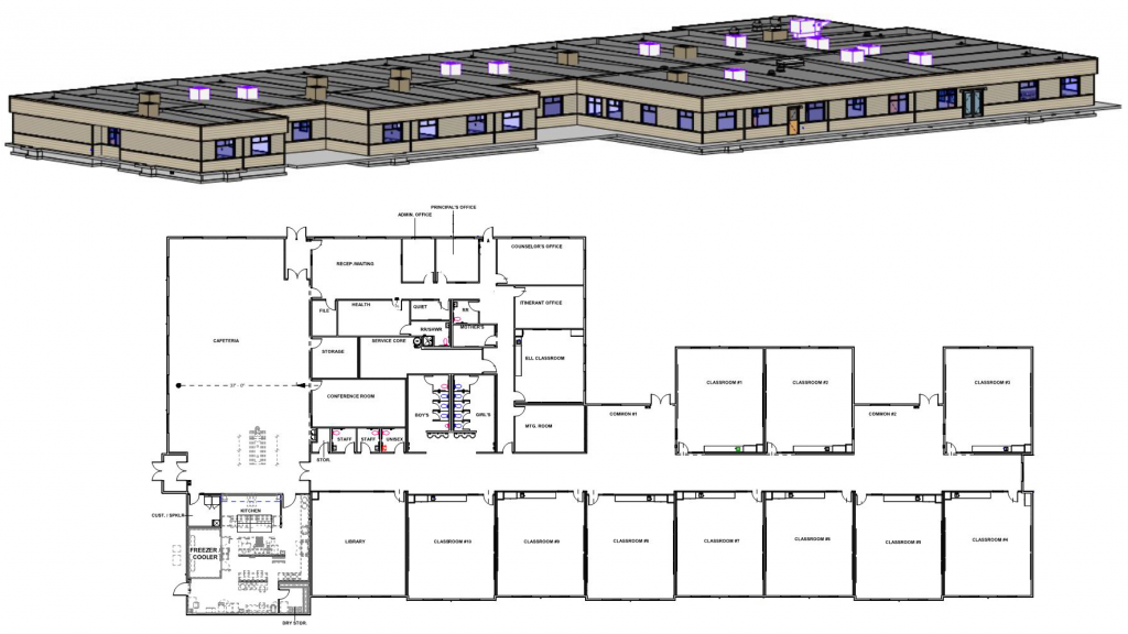 Image of Willard swing school floor plan