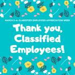 Classified Employees Appreciation Week