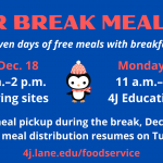 Free Youth Meal Boxes Offered for Winter Break