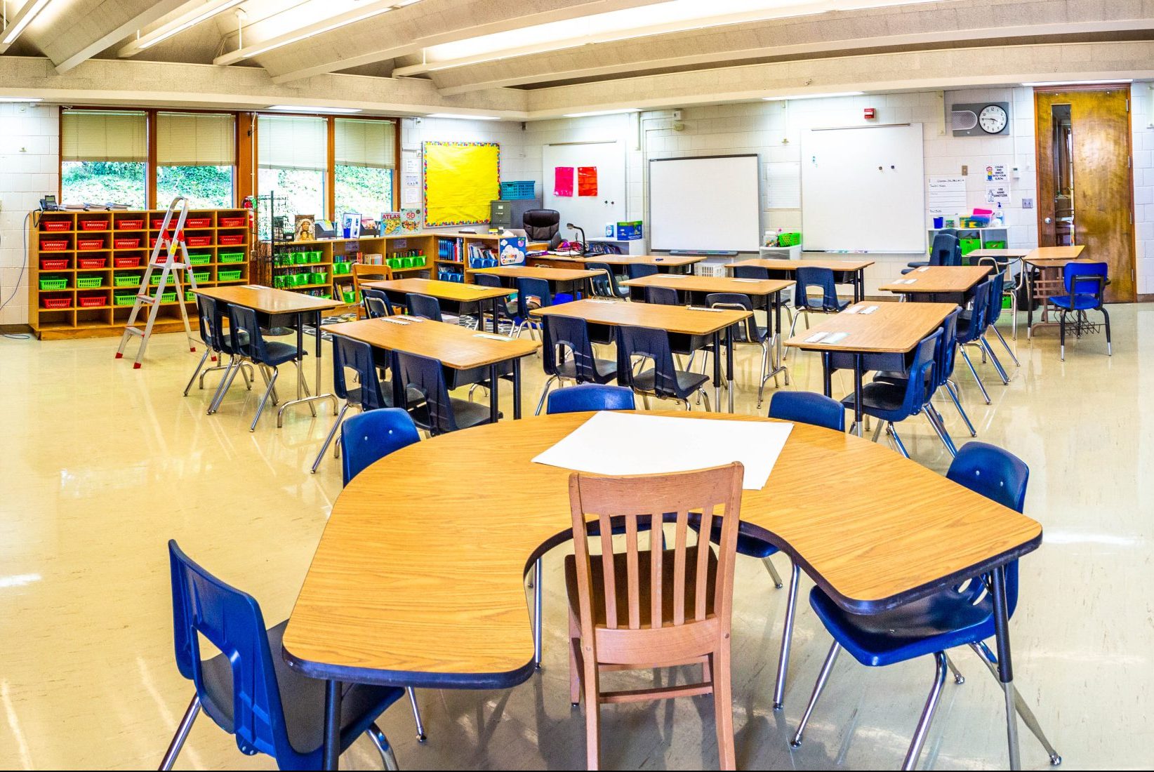 Chinese Immersion Renovation: view of the new elementary playground.