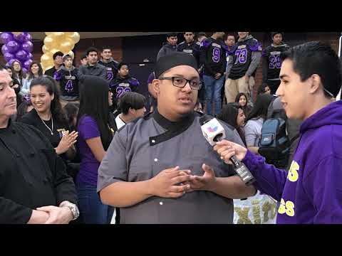 Univision 34 Los Angeles visits Mountain View High