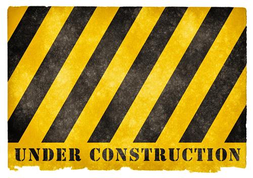 under construction