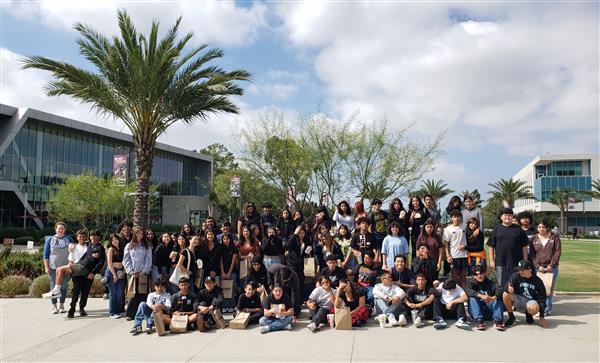Class of 2027 touring CSU Dominguez Hills
