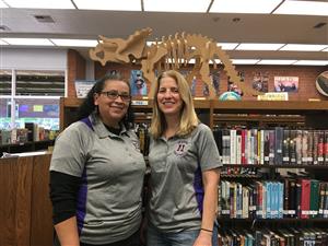 Mrs. Aguirre and Ms. Stanley 