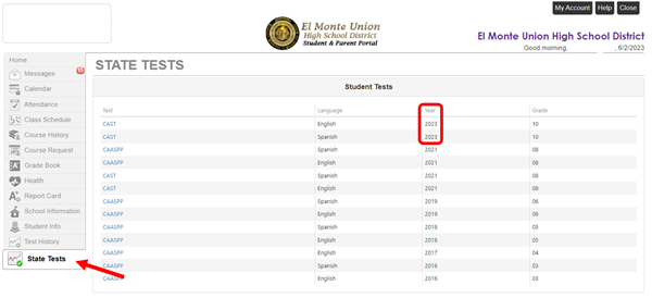 StudentVue and ParentVue Screenshot
