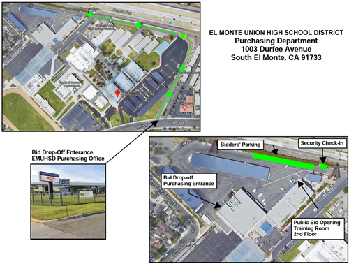 Purchasing Dept. Map