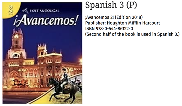 Spanish 3 