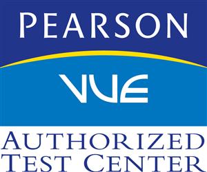 Click on the image to register for a Pearson Exam. PearsonVue Logo