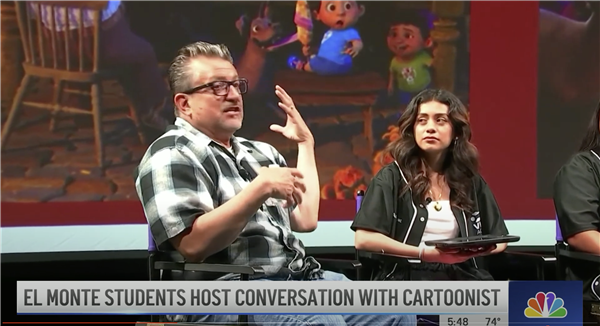 NBC 4 visits VISTA AOT Podcast