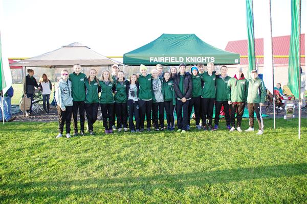 XC Team at Districts 2017