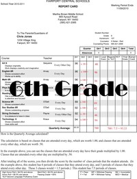 6th Grade RC