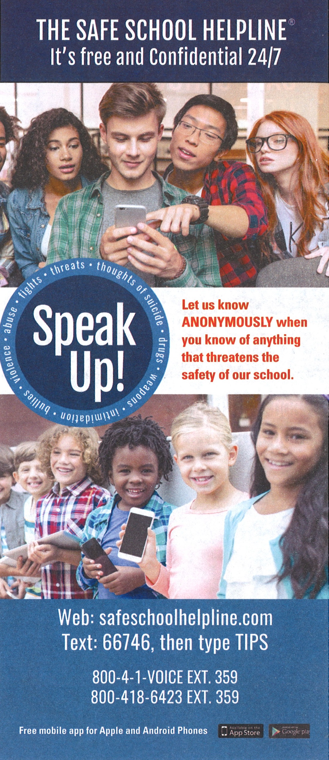 Safe School Helpline