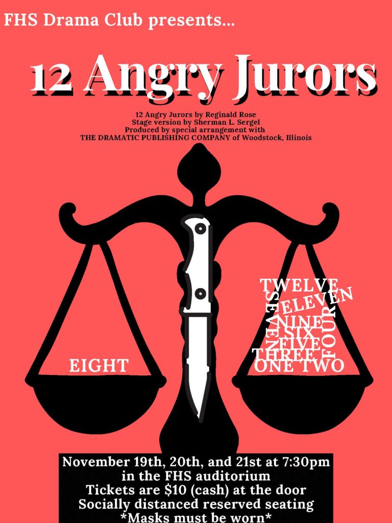 FHS Drama Club presents 12 Angry Jurors