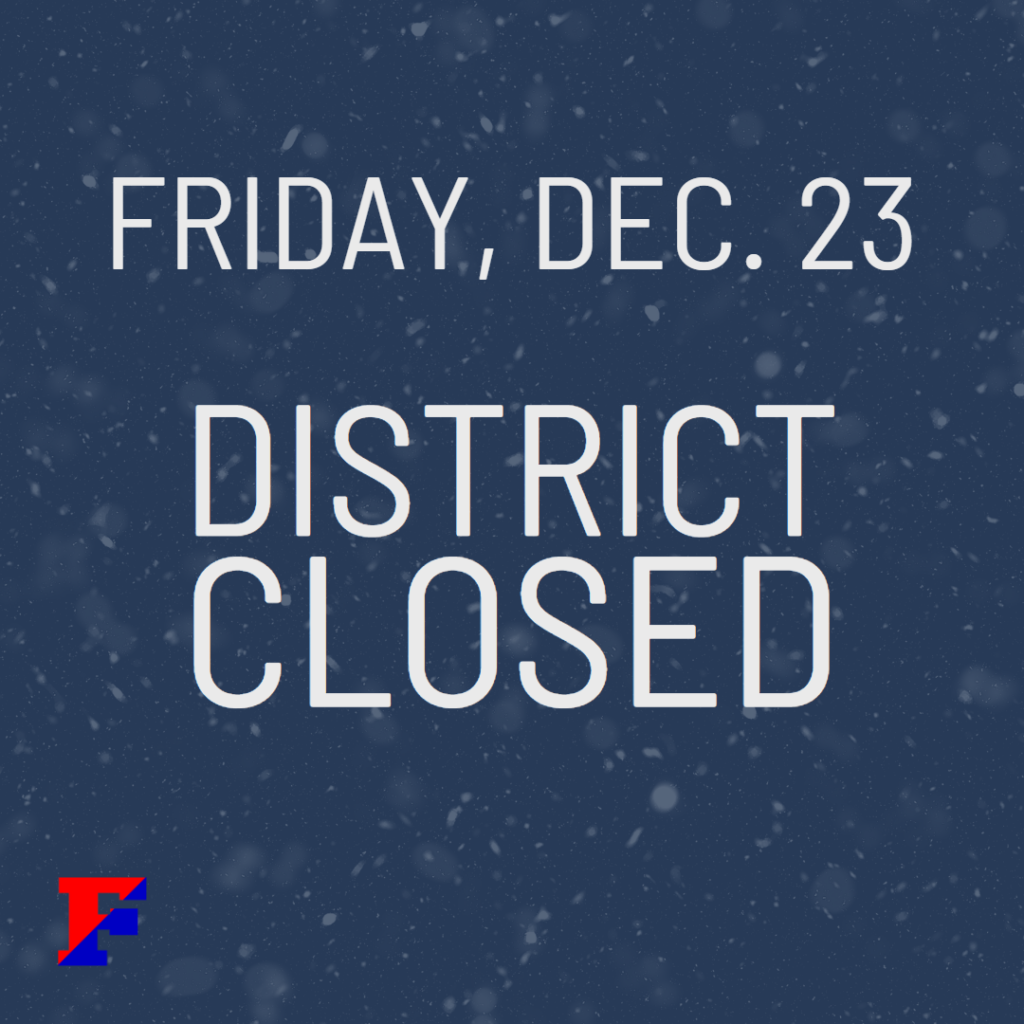 Friday 12 23 District Closed