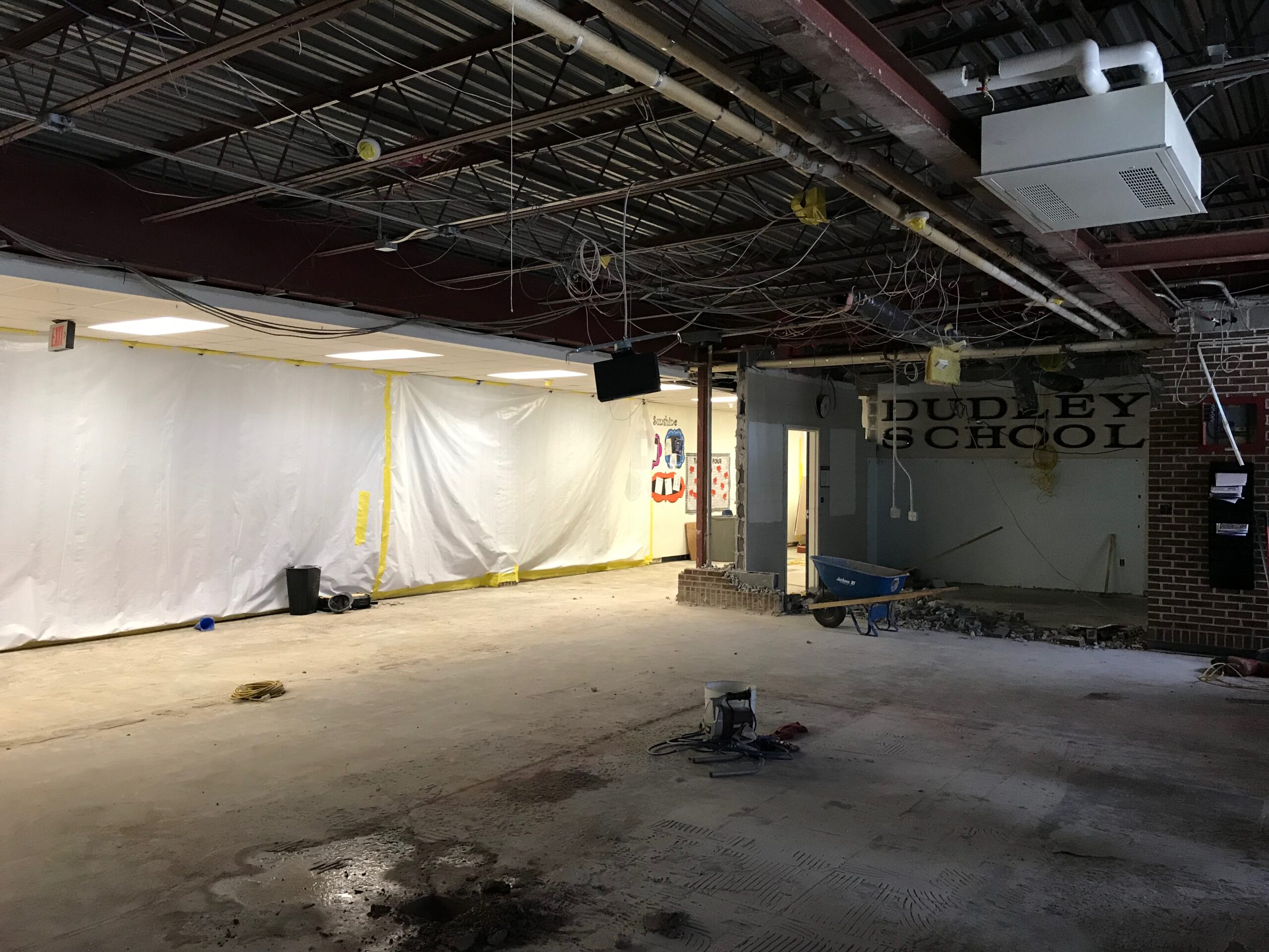 Dudley Main Office and Vestibule Demolition