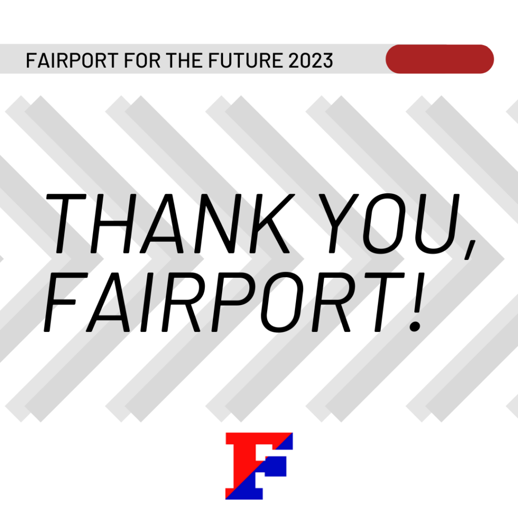 THANK YOU FAIRPORT