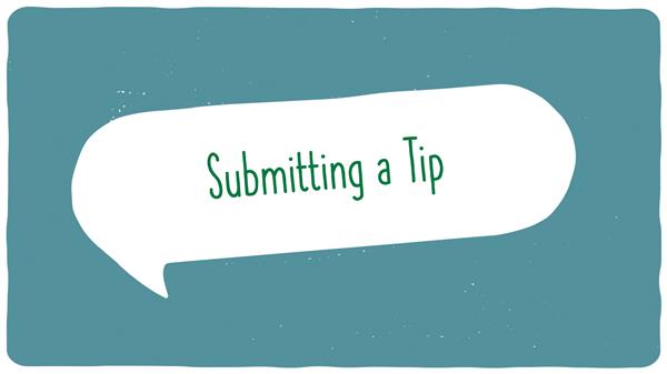 Say Something Anonymous Reporting System Submitting a Tip Cover Page