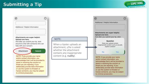 Say Something Anonymous Reporting System Submitting a Tip-1