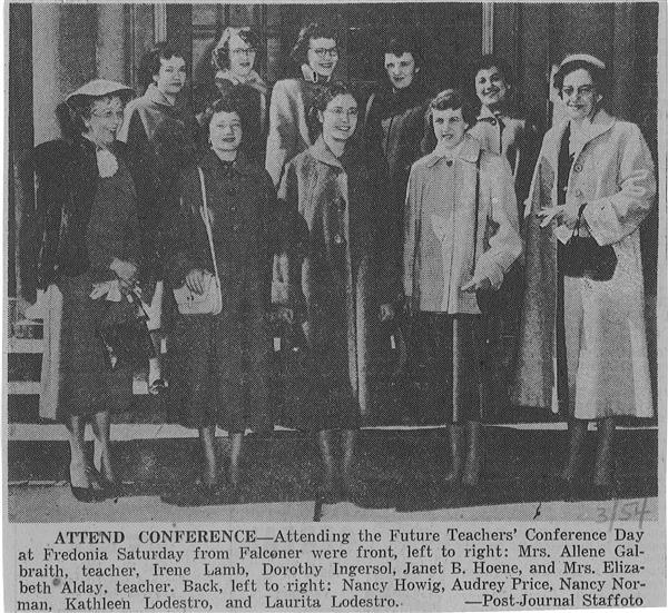 1954 Future Teachers' Conference Day