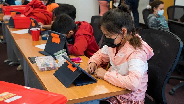 Learning at Leupp Elementary School