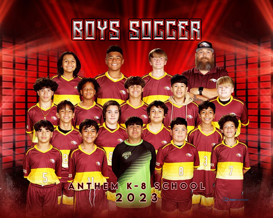 Boys Soccer Team Image - 2023