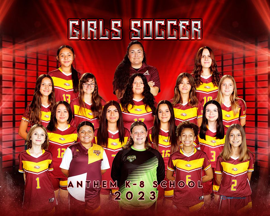 Girls Soccer Team Photo - 2023