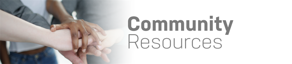 Community Resource banner