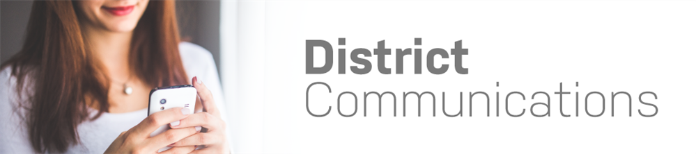 district communications banner