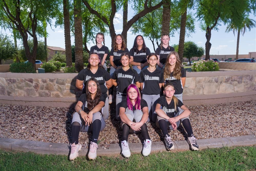 2022 Skyline Ranch softball team photo