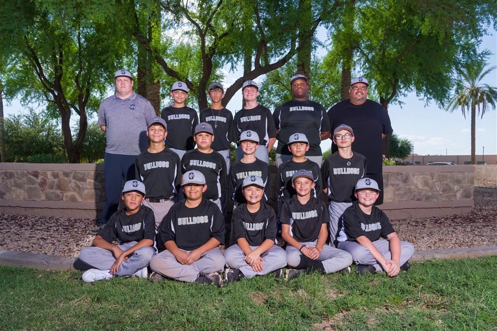 2022 Skyline Ranch baseball team photo