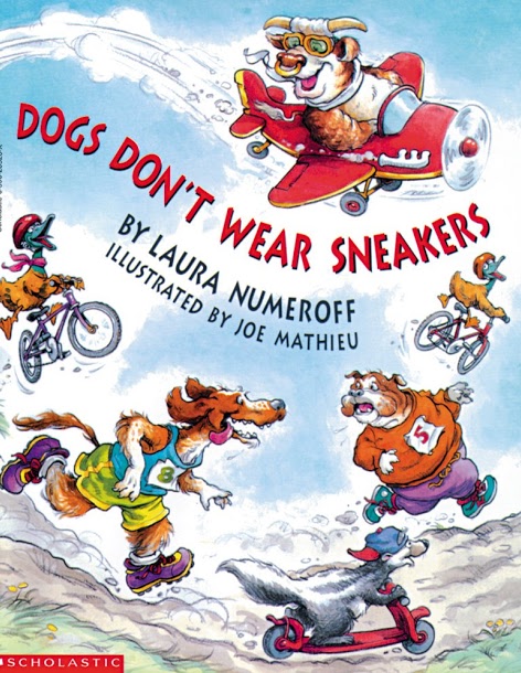 Opens in a new window. Dogs Don't Wear Sneakers Reading 