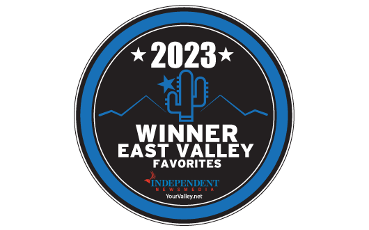 Winner East Valley Favorites logo for Independent Newspapers