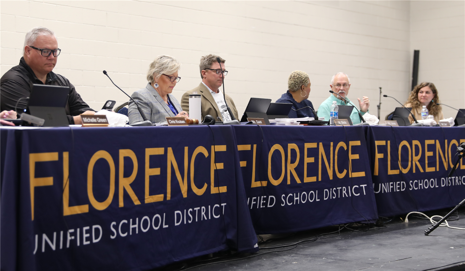 Full Florence Unified School District Governing Board image - February 2023