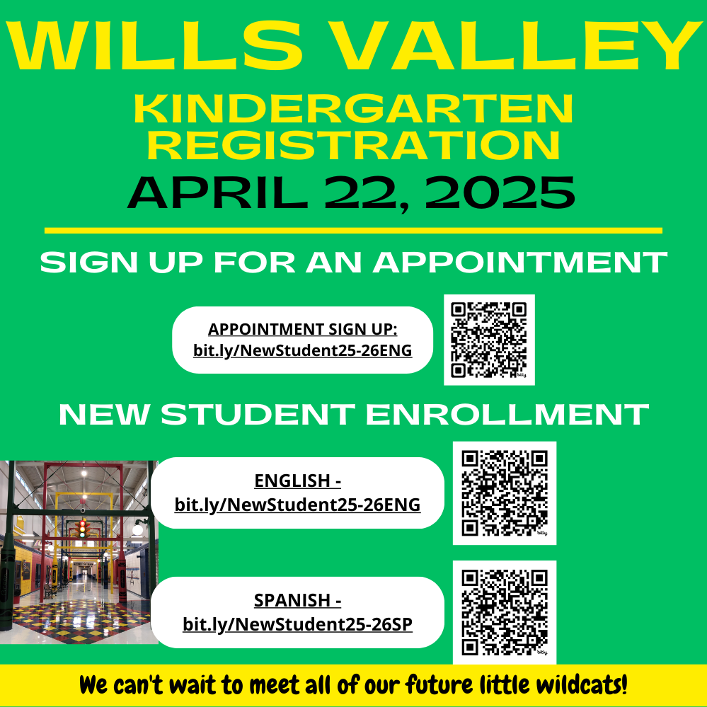  Kindergarten Registration is open for the 25-26 school year!