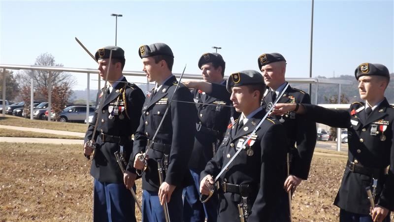 Drill Team Saber Detail