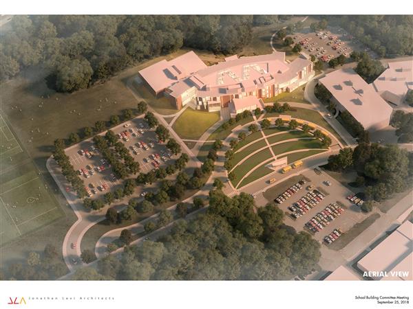 Aerial Rendering of the Future Fuller Middle School 