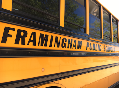  Framingham Public Schools school bus